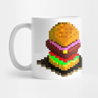 Pixel art burger 2 Mug